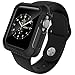 Apple Watch Series 3/2 Case 38mm, Caseology [Vault Series] Rugged Protective Slim Shock Resistant TPU Bumper for Apple Watch Series 3 (2017) 38mm / 2 38mm (2016) - Matte Black