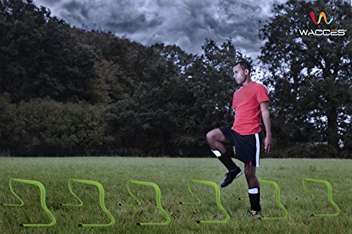 Wacces Speed Training, Agility and Footwork Hurdle - Quick Adjustment - Set of 9