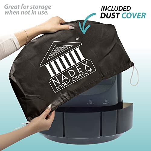 Nadex S540 Pro Coin Counter, Sorter, and Wrapper Sorts up to 300