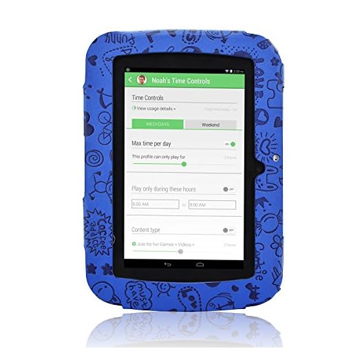 ACdream Leapfrog Epic Case, PU Leather Cover Case for Leapfrog Epic 7" Android-Based Kids Tablet 16GB (NOT FIT Other Device) - Image 4