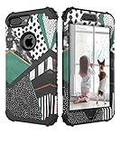iPhone 7 Plus Case, CASY MALL 3-Layers Heavy Duty Hybrid Full-Body Protect Case for Apple iPhone 7 Plus Case for girls