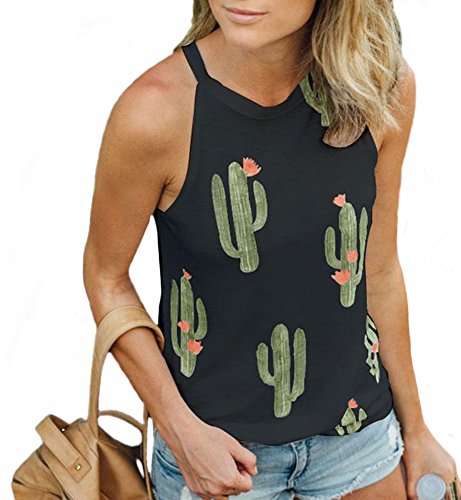 cactus print shirt womens