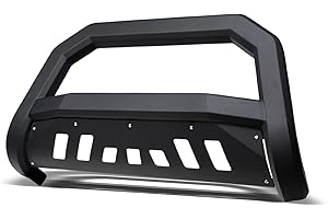 Armordillo USA 7170117 AR Bull Bar Bumper Guard - Matte Black Fits 2004-2015 Nissan Titan/Armada