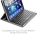 Apple iPad Pro 10.5 Keyboard Case [MFi Certified] Smart Keyboard with Smart Connector Slim Shell Protective Case,Backlit and Built-in Holder for Apple Pencil (English Layout) (Black)