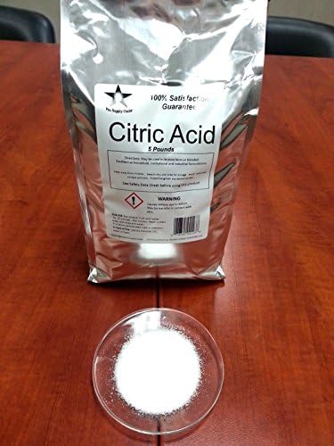 Citric Acid USP/ Food Grade Non GMO 30 Lb Consists of 6- 5 Lb Packs (9752)