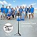 Selfie Stick Tripod - Lightweight Aluminum All in One Extendable Phone Tripod Selfie Stick with Wireless Remote for iPhone 11/Xs Plus Portable for Home & Travel
