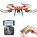Holy Stone HS130 Wifi FPV Drone with Adjustable HD Video Camera RC Quadcopter with Altitude Hold, App Control,3D VR Headset Compatible, RTF and Easy to Fly for Beginner and Expert, Color Orange