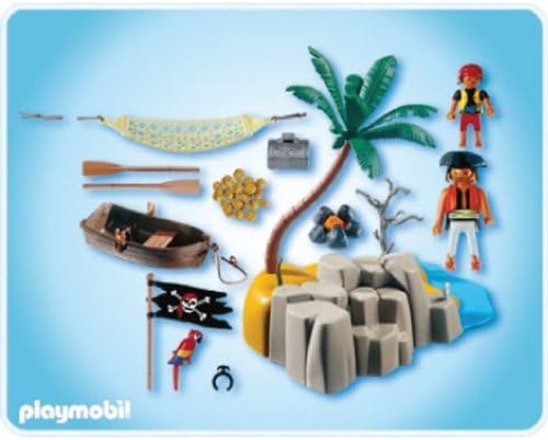 Playmobil 4139 Pirates Island Compact Set, Multicoloured - Image 4