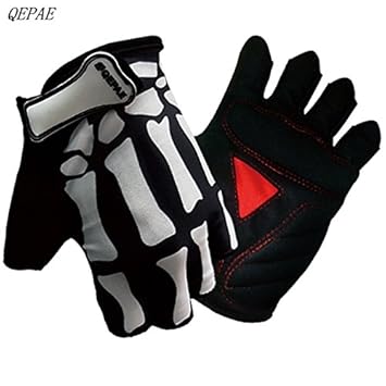 qepae skeleton gloves