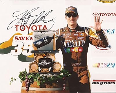 Kurt Busch Mm's Nascar Driver Signed Autographed 8x10 Photo W/coa