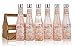 Spa Gift Basket with Cherry Blossom Fragrance, Wooden Cabinet with 6 Bottles, Great Mother's Day Gift, Birthday or Anniversary Gift Set For Women, Includes Shower Gel, Bubble Bath, Body Lotion & More
