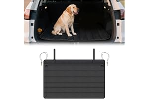 Zpana Large Bumper Guard for Cars, 38 x 25 Inch Foldable Vehicle Rear Bumper Cargo Protector Mat Prevent Scratches During Loading & Unloading, Auto Trunk Pad, Universal for SUV Van Truck