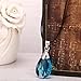 CG Costume Sword Art Online Necklace SAO Kirito Asuna Yui Light Blue Crystal ,One Size ,Sky Blue