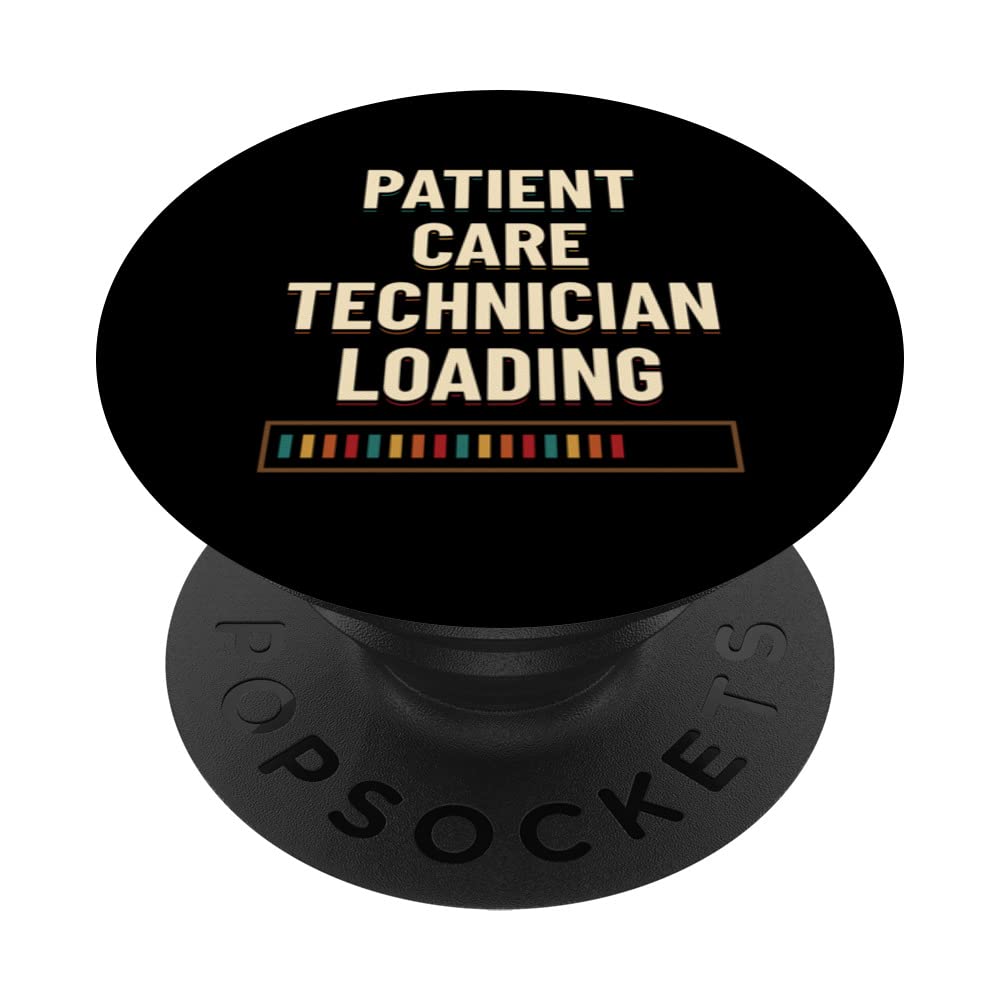 Patient Care Technician Loading PCT Medical Tech Apparel PopSockets Swappable PopGrip