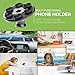 dostyle Magnetic Cell Phone Holder, Universal Car Cell Phone Mount Holder with 360°Rotation and 6 Suction Cups for All Smartphones
