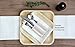 Leafily Palm Leaf Plates - 8 inch Square - Heavy Duty - Elegant - 100% Compostable - Better than Bamboo or Wood - Disposable - Biodegradable - Premium Party Plates - USDA Certified - 22 Count