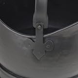 Sterling Ventures Steel Sallet Coal Bucket Scuttle Hod Antique Style Large view 3