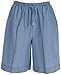 Coral Bay Drawstring Denim Shorts