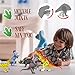 Dinosaur Toys Toy Dinosaurs [18 ITEMS SUPER SET] [USA SELLER] Boys Girls Kids - 3 4 5 + Year Old Age Gift Jurassic Age Park Large Big 2 T Rex, Spinosaurus, Raptor, Egg, Book, Stickers, Playset (6