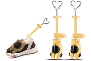 Shoe Stretcher for Kids fit for 7-15 Years Old Chidren,2-Way Shoe Stretcher Stretches Length Width Gifts for Kids,Yellow