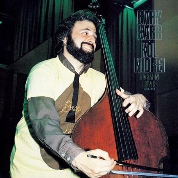 レコードです(*´∇｀)ゲリー・カー　アルビノーニのアダージョ、コル・ニドライ Gary Karr - Albinoni Adagio - Amazon.com Music