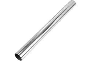 Motoforti Straight Exhaust Pipe Tube Car Exhaust Pipe Mandrel Bend DIY Custom Tubing Pipe 76mm/3" OD 762mm/30" End Length T30