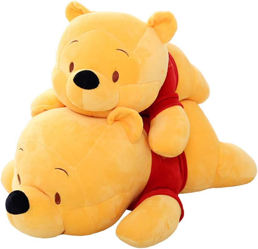 LCCYJ Winnie the Pooh Cuddly Animal Stuffed Toy Soft Toys Pillows Valentines Birthday Gift Home decor Baby doll,01,85cm