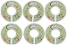 Baby Closet Dividers for boy and girl infant (6 Dividers+ 6 Hangers) Gender Neutral Nursery Clothes Organization |Baby Clothes Organizer| Baby Clothes Separator (Size Newborn-24/month) Closet Dividers