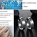 Hsumonre Couples Rings Engraved Her King His Queen Matching Men Promise Ring Crown Stainless Steel Valentine Gift