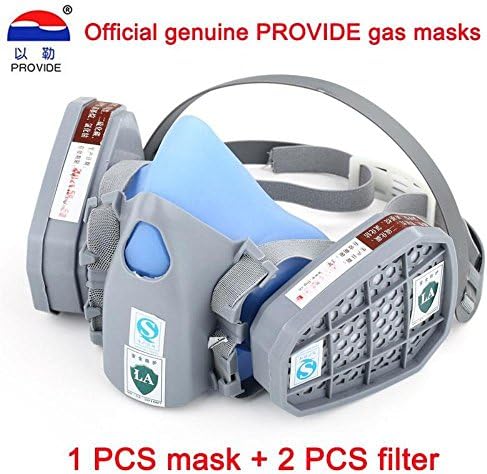 silicone gas dust mask painting industrial protective respirator appliances for labor protection