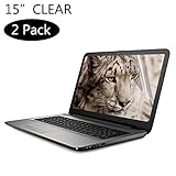Laptop Screen Protector, 2pcs 15.6 inch Laptop Crystal Clear Screen Protector, Notebook Computer Screen Guard Protector for HP/DELL/Asus/Acer/Sony/Samsung/Lenovo/Toshiba etc, Display 16:9