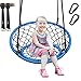 Trekassy 440lb Spider Web Chair Swing 35 Inch for Adults Kids with 2 Tree Hanging Straps and Adjustable Ropes