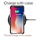 JULES.V iPhone X Shockproof Case, iPhone X Protective Case, Anti-scratch Hybrid Case with Air Cushions Impact Resistant Shock Absorption Cover for Apple iPhone X Case Clear, 5.8 Inch (BLACK)