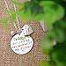 O.RIYA Thank You for Raising The Women of My Dream, Mother of Bride Necklace (White)
