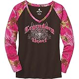 Legendary Whitetails Ladies Legendary At Heart V-Neck Small