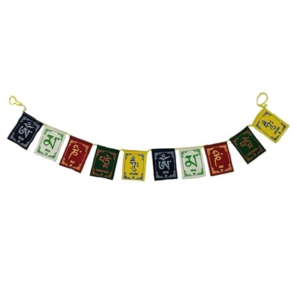 Divya Mantra Tibetian Buddhist Prayer Flags For Car