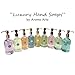 Hand Soap by Aroma Aria | Lavender | Luxurious Decorative Refillable Glass Bottle with Titanium Pump | 12 fl.oz.