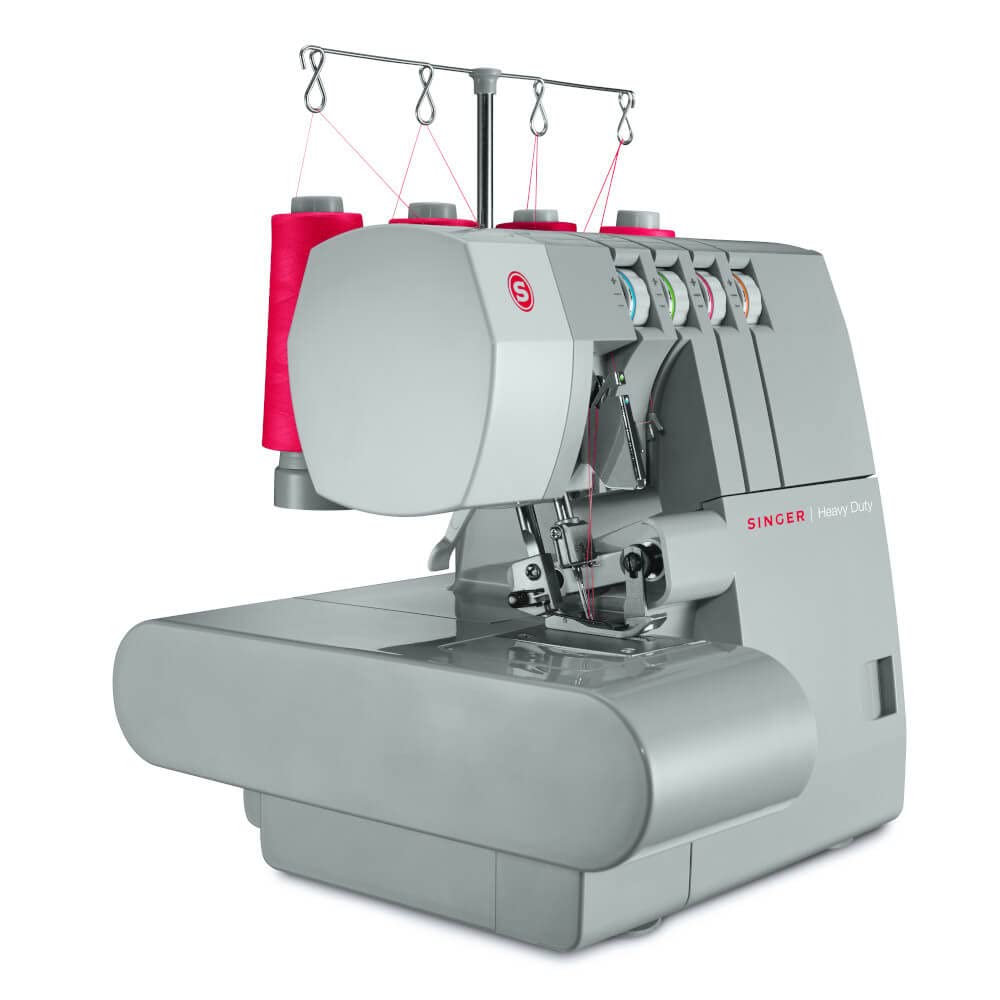 SINGER Heavy Duty 14HD854 Overlock Serger with $50 Accessories | Durable Metal Frame, 2/3/4 Thread, 6 Stitch Types, 1300 Stitches/Min, Skip-Free Stitching | Sews & Finishes Seams While Trimming Excess