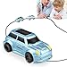 HUIBUDCH Magic Inductive Truck Toy Cars Magic Mini Car Children's Birthday Toy Gift [Follows Black Line] for Kids (Blue)
