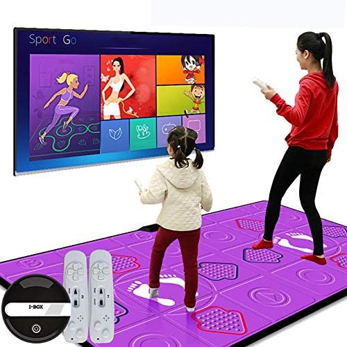 ダブル滑り止めダンスマットデュアルユースtvとプロジェクションライブアクションmvワイヤレスゲームパッド