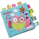 LandFox Animal Puzzle Cloth Book Baby Toy Cloth Development Books