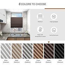 Changshade Blackout Cellular Shades Cordless, Top