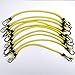 Dajia 8mm Bungee Cords with Hooks 5/16