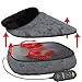 Shiatsu Foot and Back Massager with Soft Fabric Outer Shell by Gideon Transforms into a Seat Back Massager Via The Dual Purpose Convertible Design Adds More Comfort with The Cozy Foot and Toe Warmer