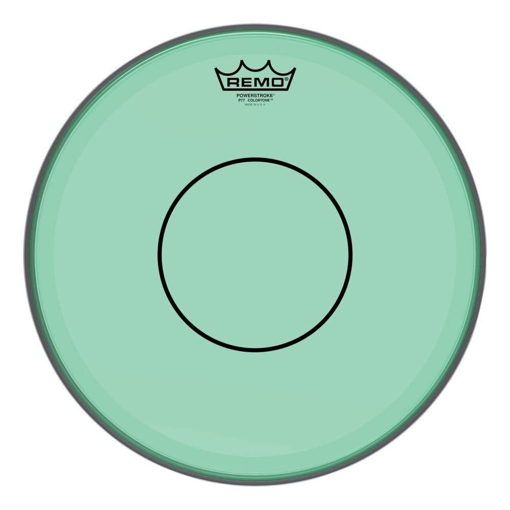 Remo Schlagzeugfell Powerstroke 77 Colortone Green Drum Head, 14"