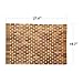 Precision Works Luxurious Bamboo Bath Mat for Shower, Bath, Spa Or Sauna 27x19 Large
