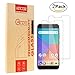 [2 pack] Xiaomi Mi A1 Screen Protector/Xiaomi Mi 5X Screen Protector, ivencase Premium Tempered Glass Rounded Edge [Bubble Free] [Anti-Scratch] [Easy Install] [HD] Ultra-Slim Clear Screen Protector fo