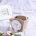 ULTNICE Wedding Flower Girl Basket with White Pearl Ribbon Flower