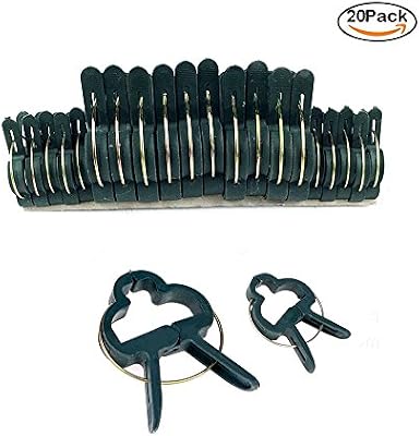Clips de plástico para plantas de jardín, abrazaderas de soporte ...
