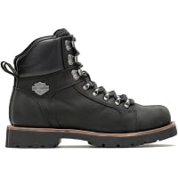 Harley-Davidson Herren-Stiefel Von Vntgmoto – Kurz, Mittelhoch, Aus Vollnarbenleder